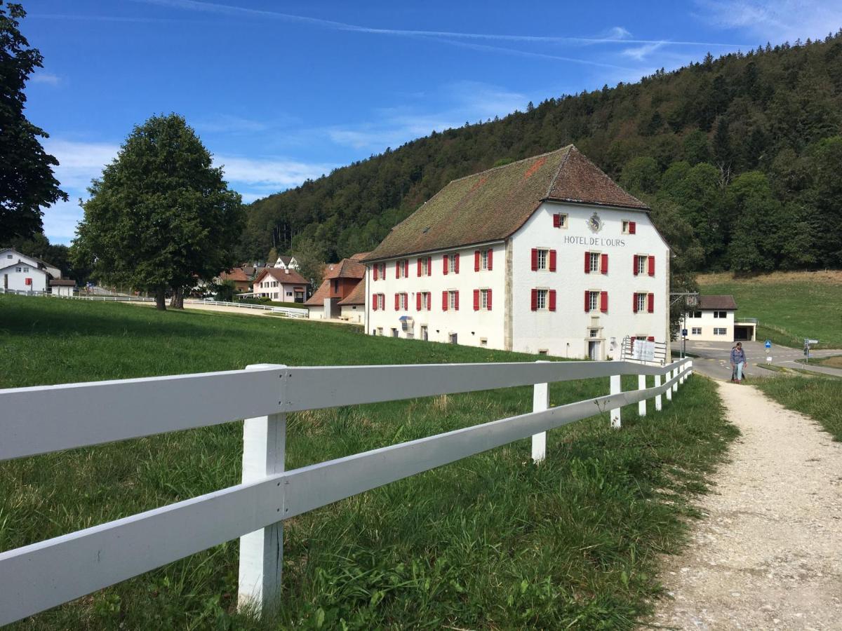 Auberge De Bellelay Restaurant Chez Aron Balde Exterior photo